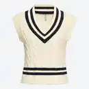 Bild 2 von Damen-Pullunder mit Zopfstrickmuster