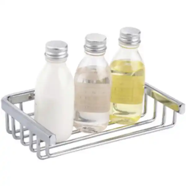 Bild 2 von WELLWATER Seifenkorb »Badezier«, Eisen, verchromt, silberfarben