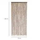 Bild 2 von Flauschvorhang 90x200cm beige-braun-weiß meliert, Fliegenschutz, Türvorhang Wohnwagen