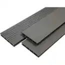 Bild 1 von Terrassendiele WPC Anthrazit 2,1 cm x 14,5 cm x 220 cm
