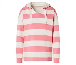 Gestreifter Hoodie
