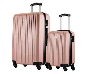 2 Slazenger Koffer, rosé