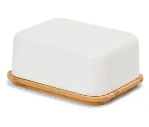 Butterdose mit Bambus