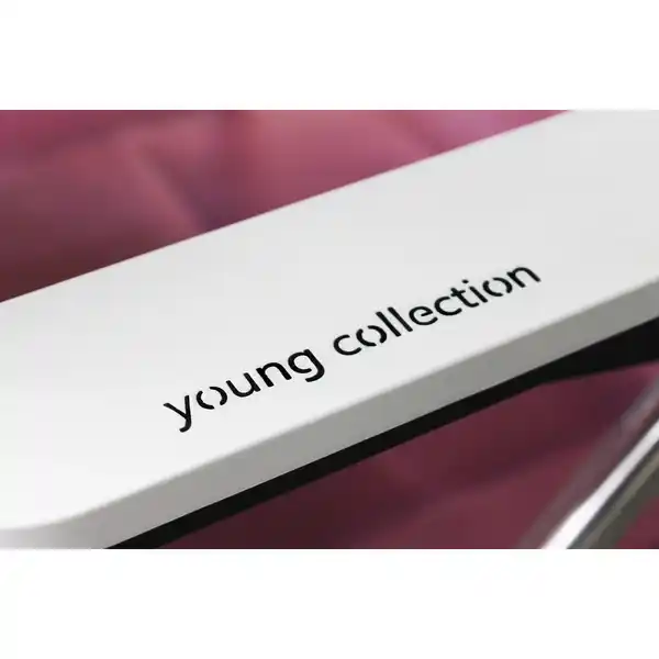 Bild 3 von Alu-Relaxliege Young Collection Silber/Lila