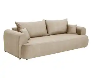 Sofa 2,5-Sitzer mit Auszugsbett »DreamAble«, beige