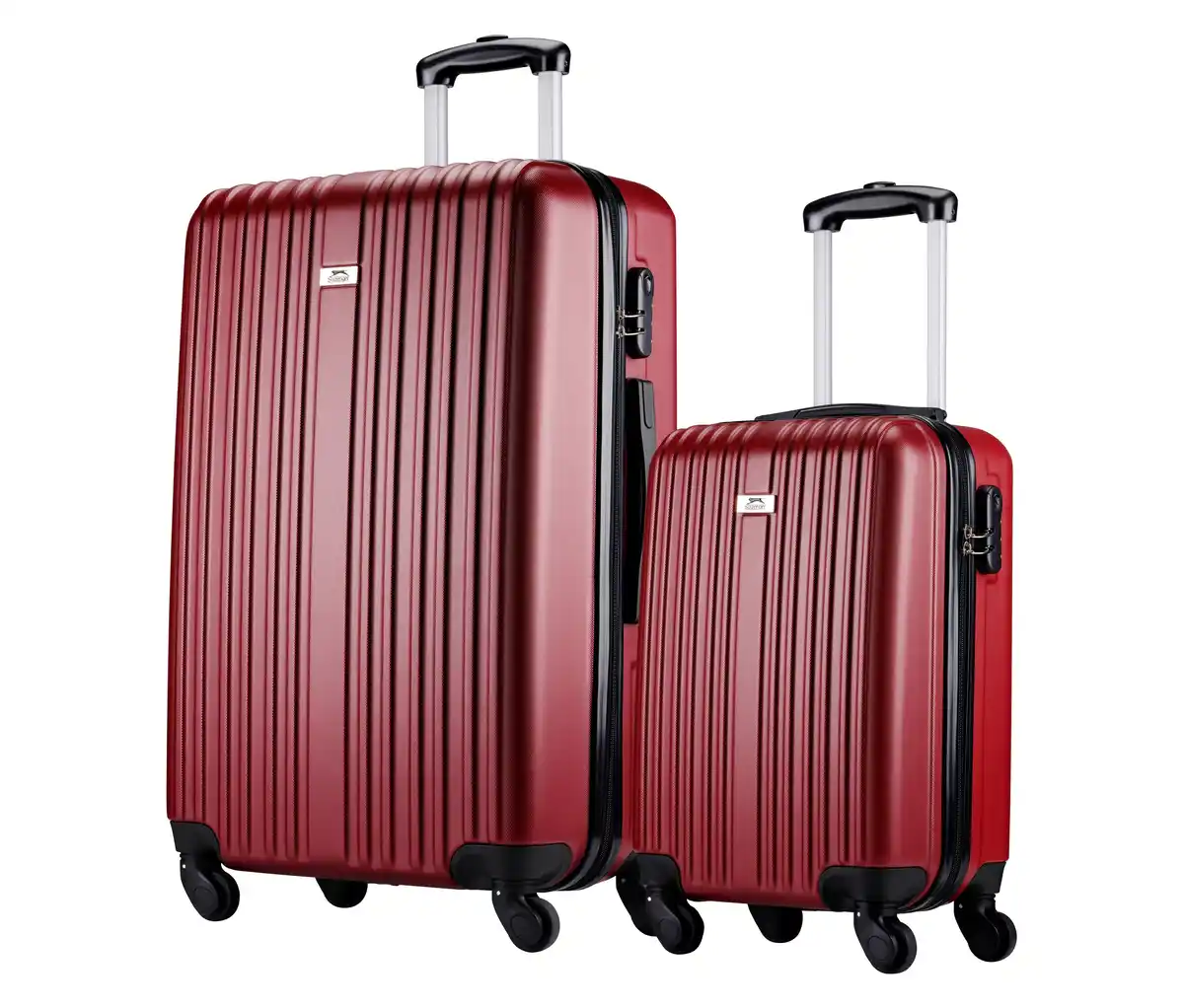 Bild 1 von 2 Slazenger Koffer, bordeauxrot