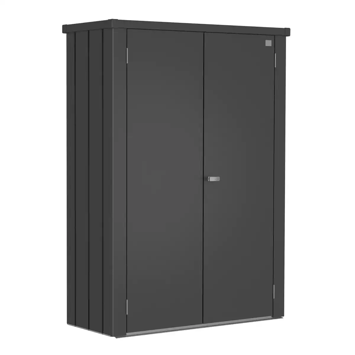 Bild 1 von Biohort Terrassenschrank Romeo 181 cm x 132 cm x 57 cm Dunkelgrau-Metallic