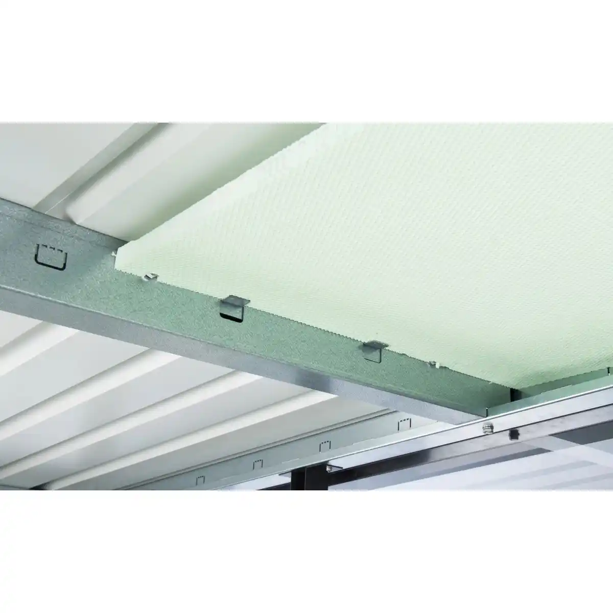 Bild 2 von Biohort Metall-Gerätehaus HighLine Dunkelgrau-Metallic 6,6 m² Doppeltür