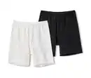 Bild 1 von 2 Radler-Shorts, schwarz und weiß