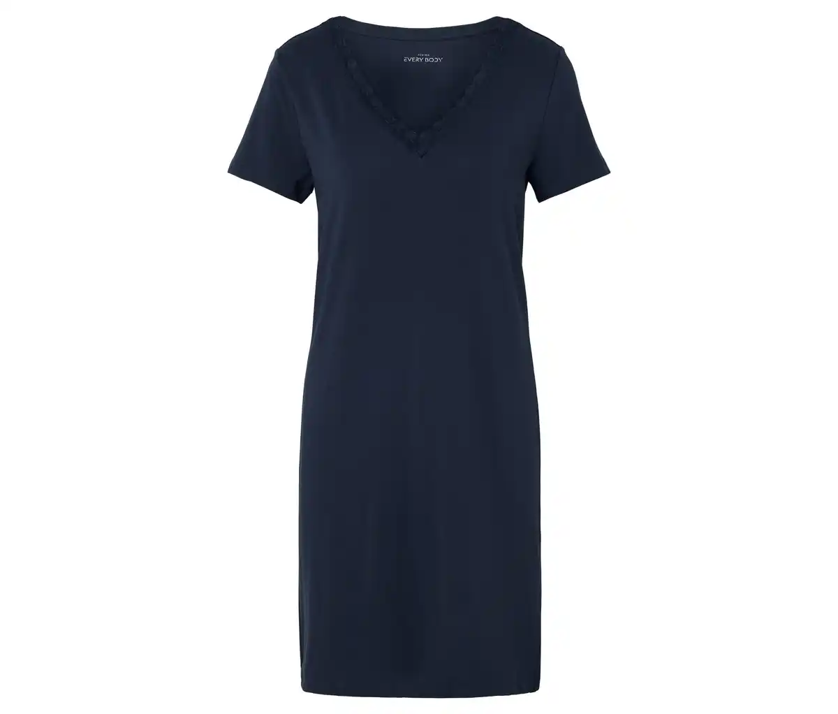 Bild 1 von Nachthemd mit Spitzenbesatz