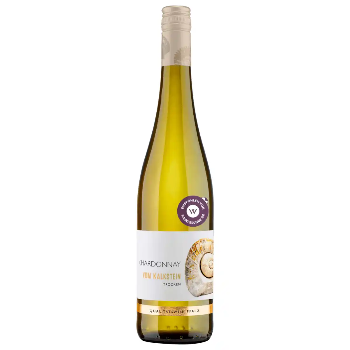 Bild 1 von Chardonnay vom Kalkstein Weißwein trocken 0,75l