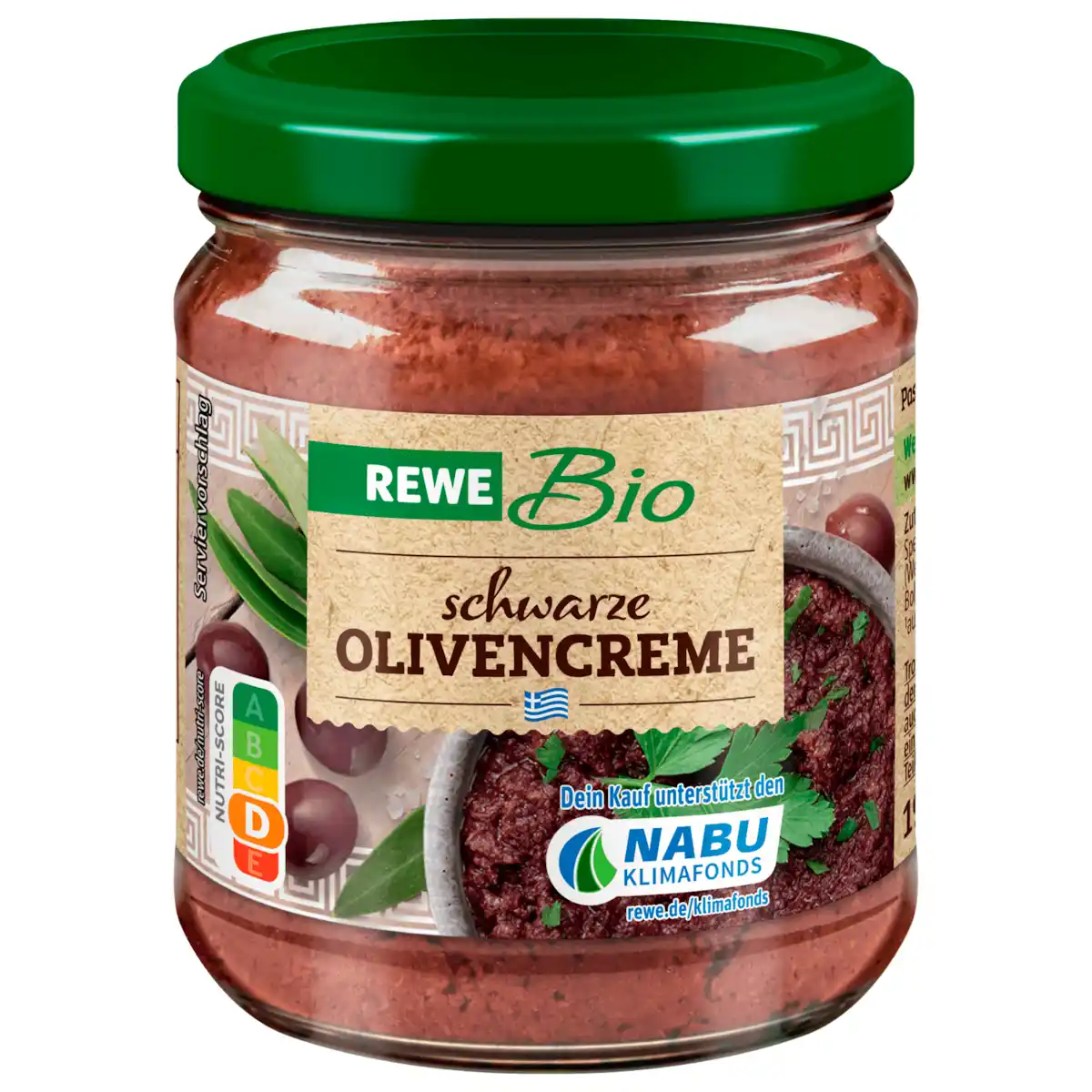 Bild 1 von REWE Bio schwarze Olivencreme 190g