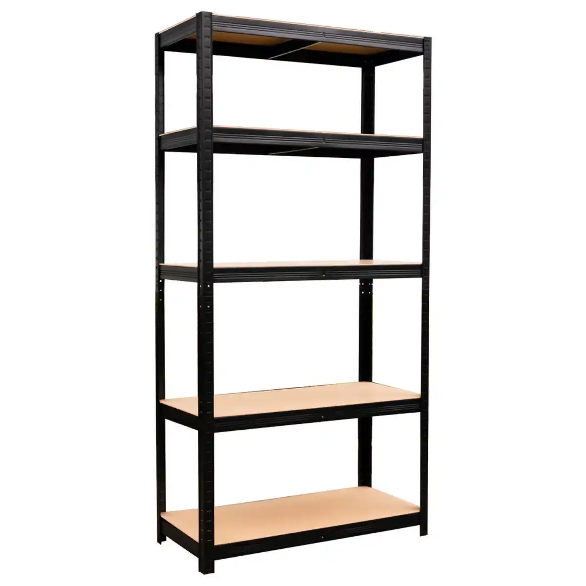 Bild 1 von Xora Schwerlastregal, Schwarz, Metall, Holzwerkstoff, 90x180x40 cm, Freizeit, Heimwerken, Werkstatt, Schwerlastregale