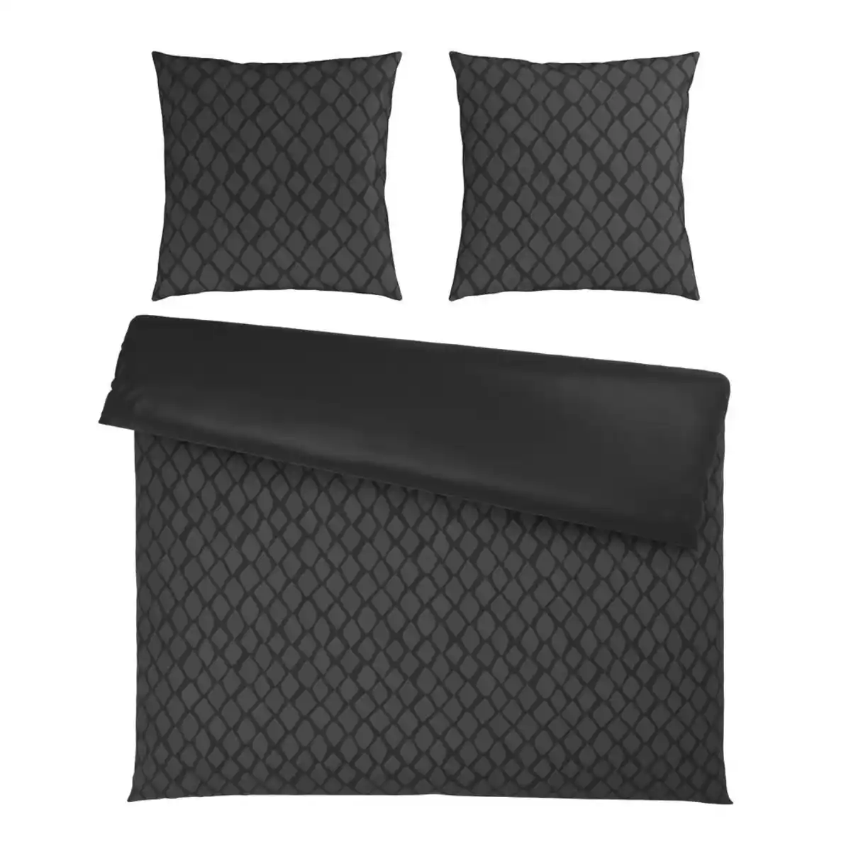 Bild 1 von Dieter Knoll Wendebettwäsche Snako, Anthrazit, Textil, Abstraktes, 200x200 cm, Oeko-Tex® Standard 100, Oeko-Tex® Made IN Green, pflegeleicht, atmungsaktiv, schadstoffgeprüft, Schlaftextilien, Bet