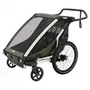 Bild 1 von CHARIOT LITE DOUBLE VINTAGE GREEN - Fahrradanhänger