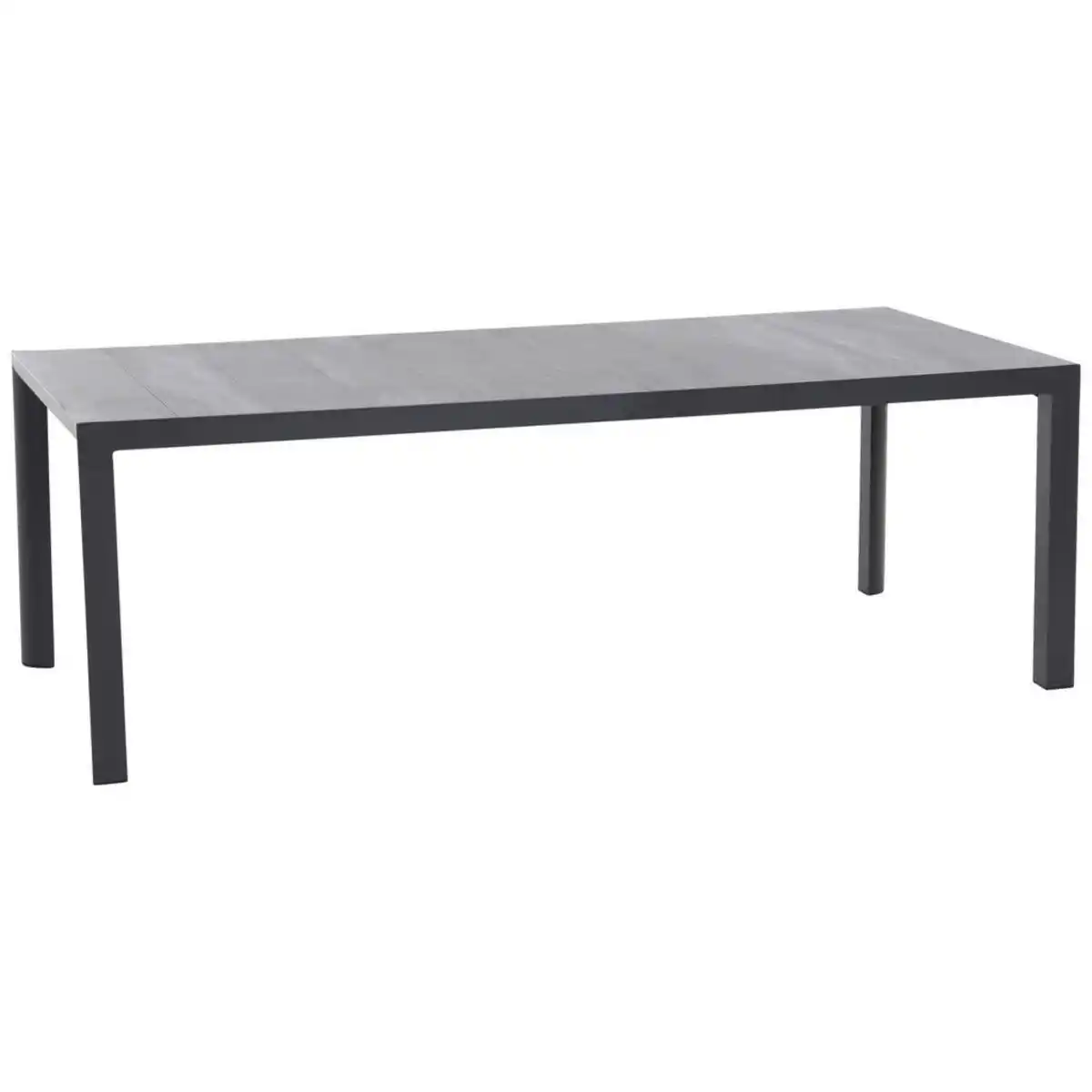 Bild 1 von Siena Garden Gartentisch, Anthrazit, Graubraun, Metall, Keramik, rechteckig, eckig, 100x74x220 cm, lichtecht, rostfrei, UV-beständig, wetterbeständig, Gartenmöbel, Gartentische, Gartentische