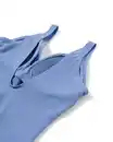 Bild 3 von Damen-Badeanzug Fiona, figurfreundliche Passform, Strukturgewebe hellblau