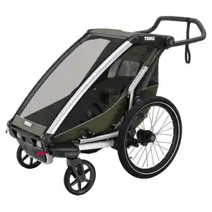 CHARIOT LITE SINGLE VINTAGE GREEN - Fahrradanhänger