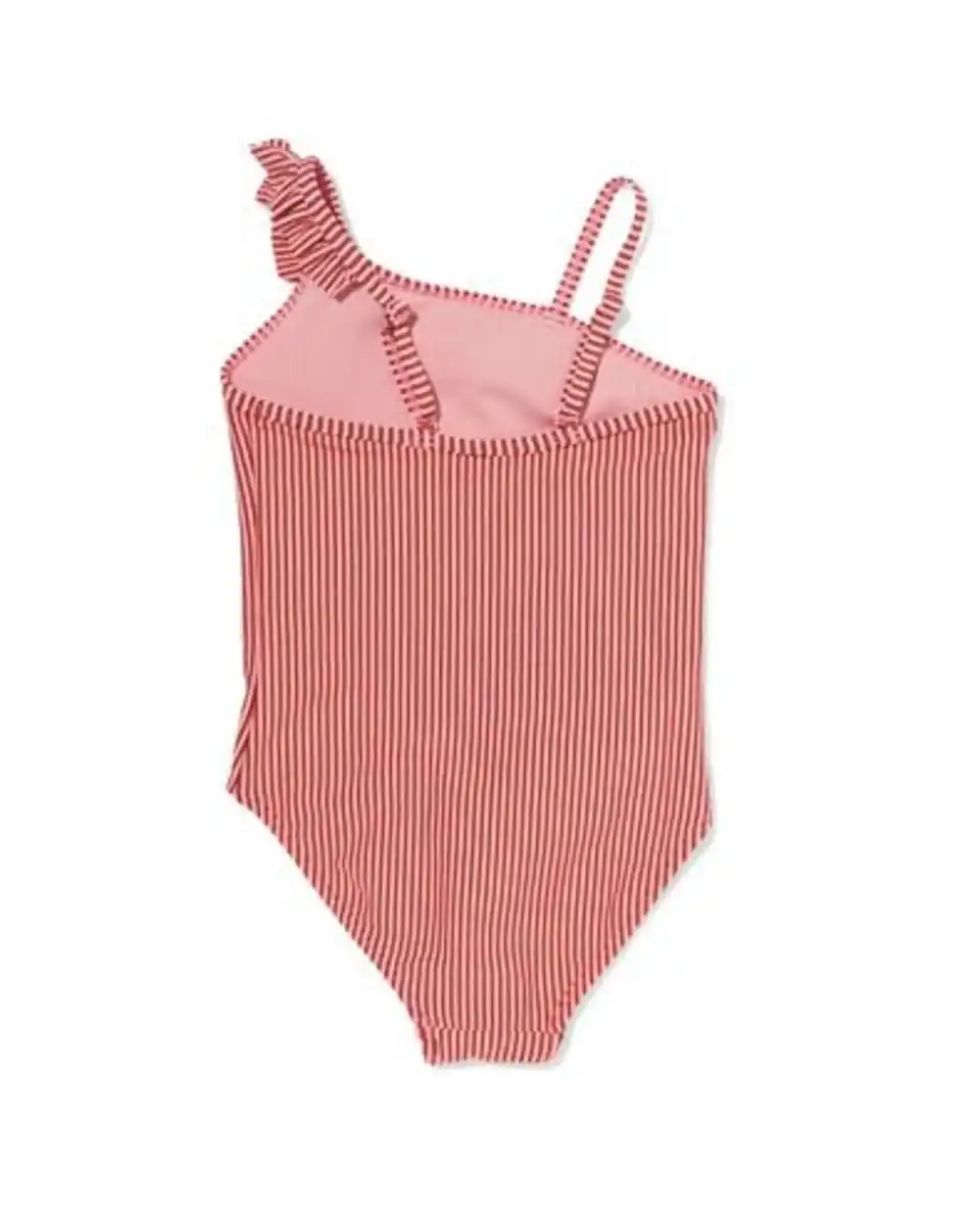 Bild 3 von Kinderbadeanzug aus Seersucker dunkelrosa
