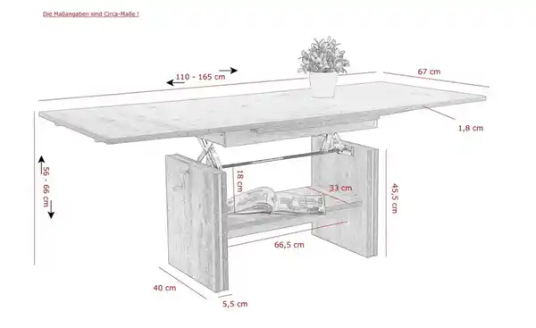 Bild 4 von Funktionscouchtisch Pantelleria