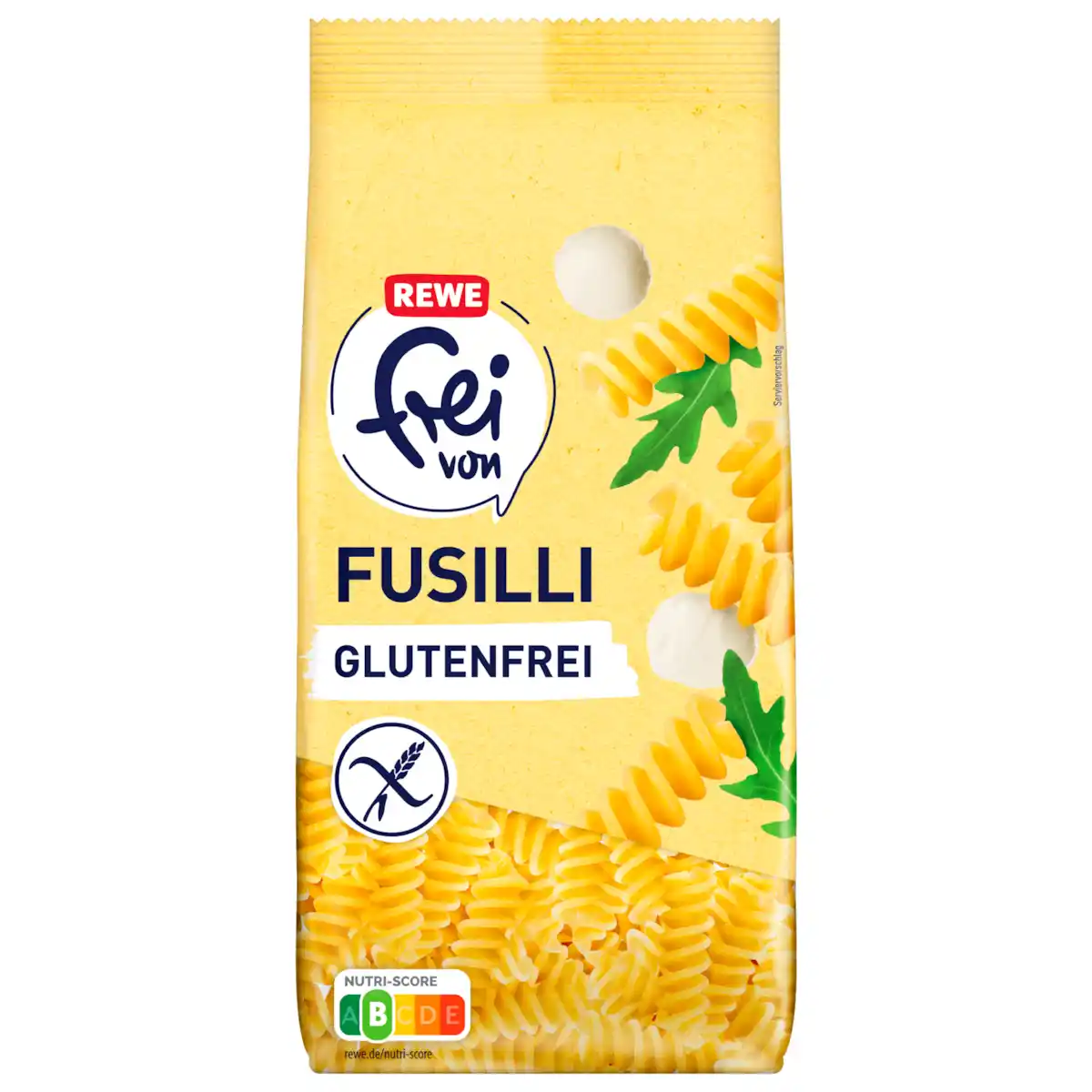 Bild 1 von REWE frei von Fusilli glutenfrei 500g
