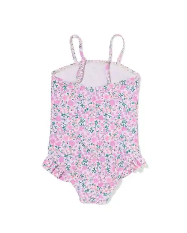 Bild 3 von Kinderbadeanzug mit Blumen lila