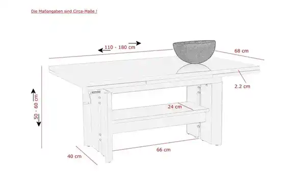 Bild 3 von Funktionscouchtisch Alicudi