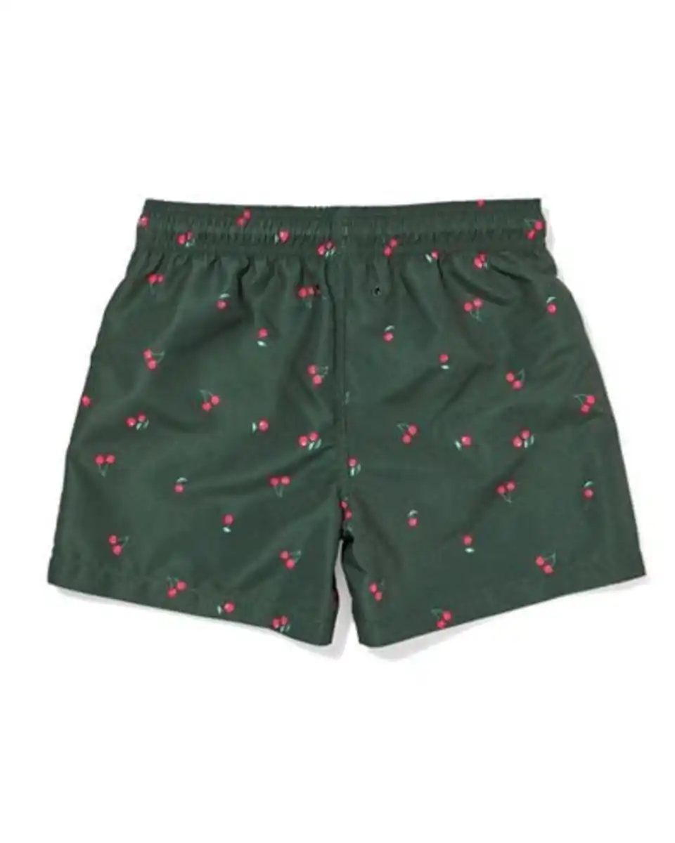 Bild 2 von Kinderbadehose mit Kirschen dunkelgrün
