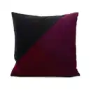 Bild 1 von Novel Kissenhülle Peppino, Rot, Schwarz, Beere, Textil, Graphik, 50x50 cm, bügelleicht, Wohntextilien, Bezüge, Kissenbezüge