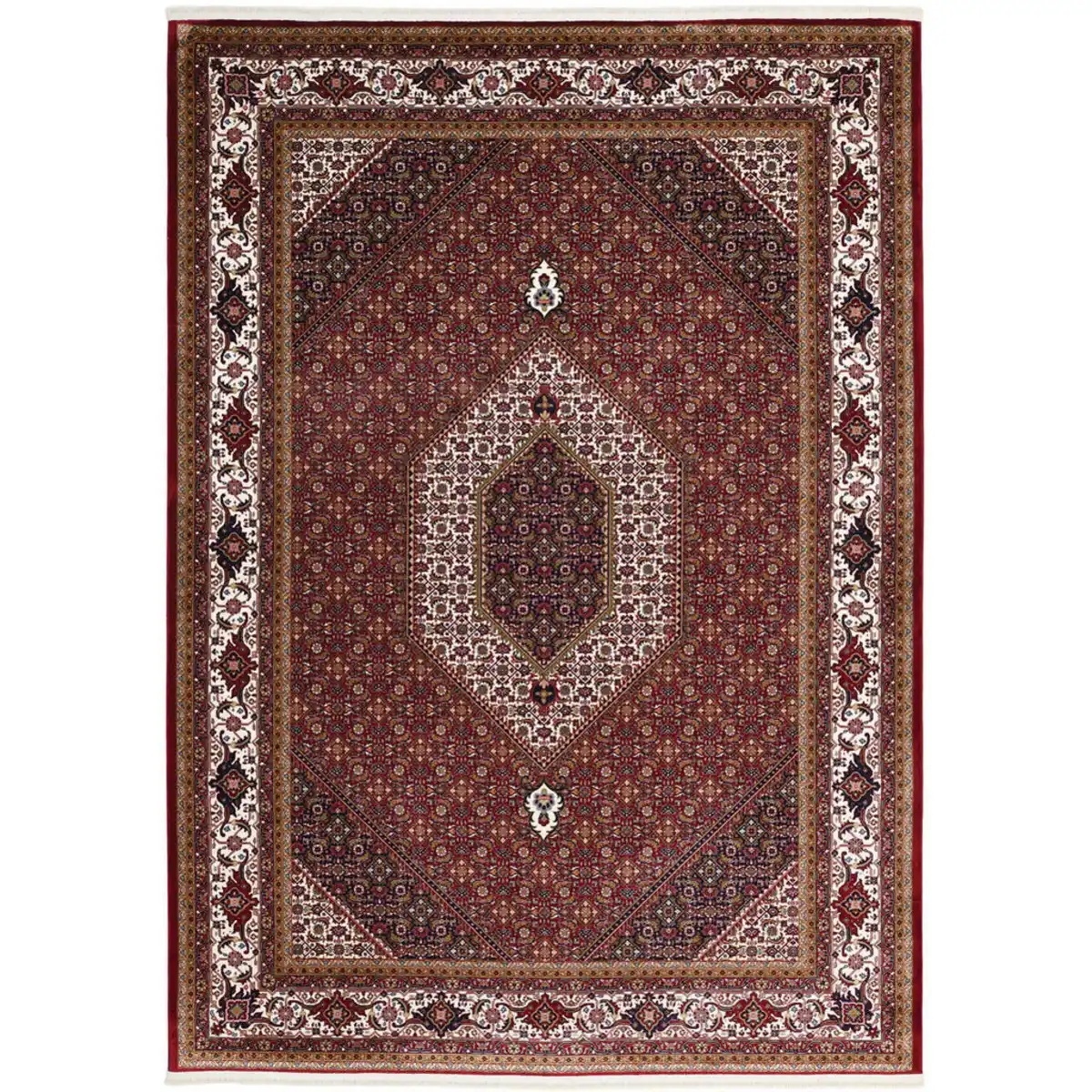 Bild 1 von Novel Läufer Mithras Bidjar, Rot, Textil, orientalisch, rechteckig, 80x200 cm, Oeko-Tex® Standard 100, für Fußbodenheizung geeignet, pflegeleicht, Teppiche & Böden, Teppiche, Teppichläufer