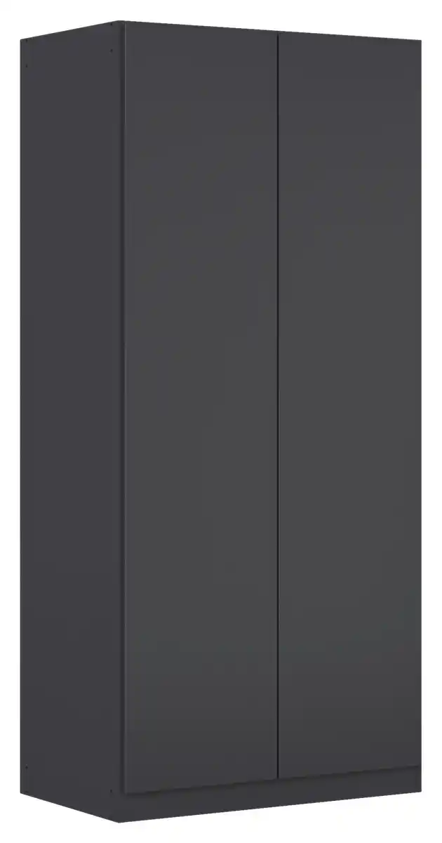 Bild 1 von Drehtürenschrank COSTA ca.91x197x54cm Grau Metallic