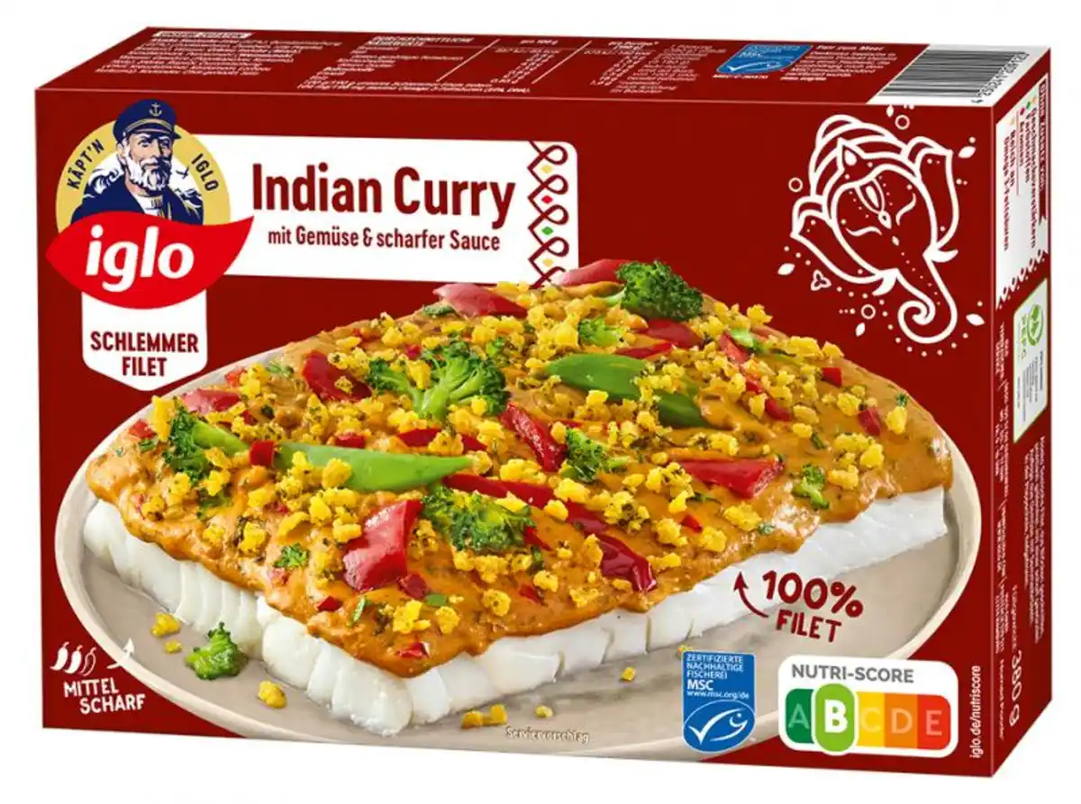 Bild 1 von Iglo Schlemmerfilet Rotes Curry