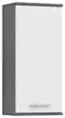 Bild 1 von Hängerschrank Blake ca. 35x77 cm Rauchsilber/Weiß, Weiß Hochglanz