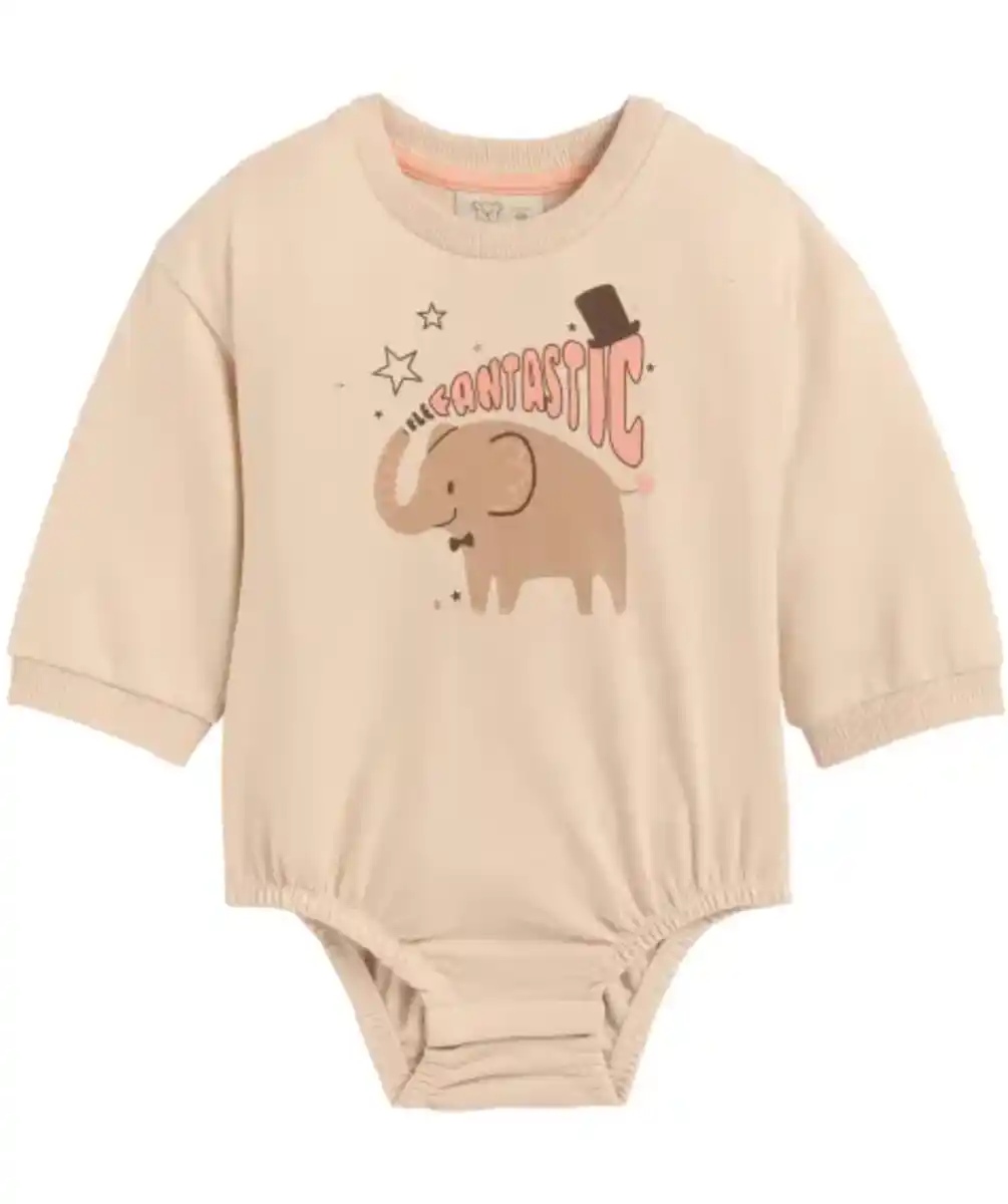Bild 1 von Newborn Sweat-Body, naturfarben