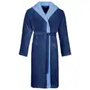 Bild 1 von Bugatti Bademantel Stefano, Blau, Textil, Gr. Xxl, ISO 9001, Oeko-Tex® Standard 100, Taschen, besonders flauschig, hochwertige Qualität, modische Optik, Badtextilien, Bademäntel