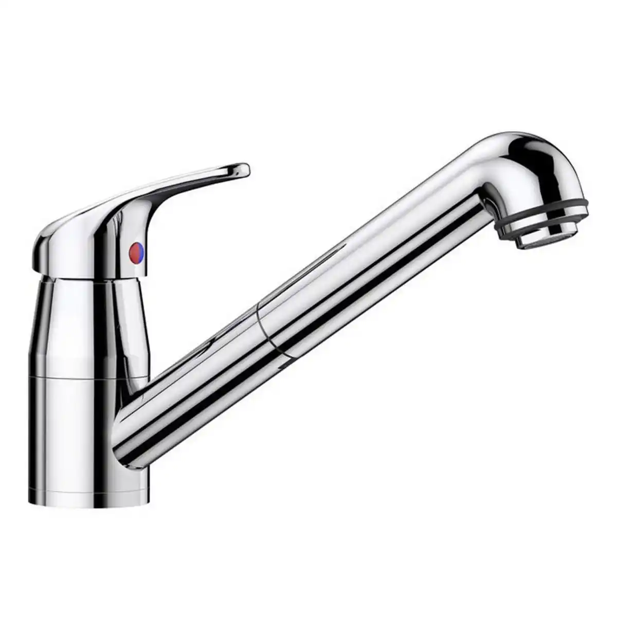 Bild 1 von Blanco Küchenarmatur, Chrom, Metall, 5.6x16x26.3 cm, flexible Anschlussschläuche, herausziehbare Spülbrause, schwenkbarer Auslauf, Küchen, Küchenausstattung, Küchenarmaturen