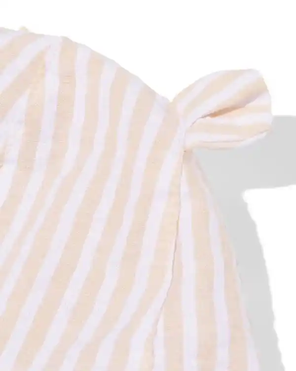 Bild 3 von Babymütze aus Seersucker mit Streifen beige