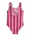 Bild 3 von Wendebadeanzug für Kinder mit Leopardenstreifen rosa