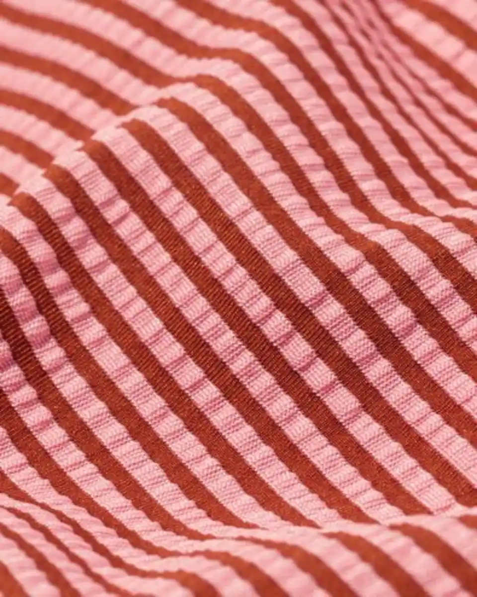 Bild 2 von Kinderbadeanzug aus Seersucker dunkelrosa