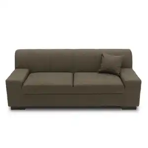 Mid.you 3-Sitzer-Sofa, Graubraun, Textil, Wenge, Uni, 212x74x85 cm, Made in EU, FSC Mix, Rücken echt, Armteil links, rechts, Wohnzimmer, Sofas & Couches, Sofas, 3-Sitzer Sofas