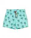 Bild 1 von Kinderbadehose mit Palmen aqua