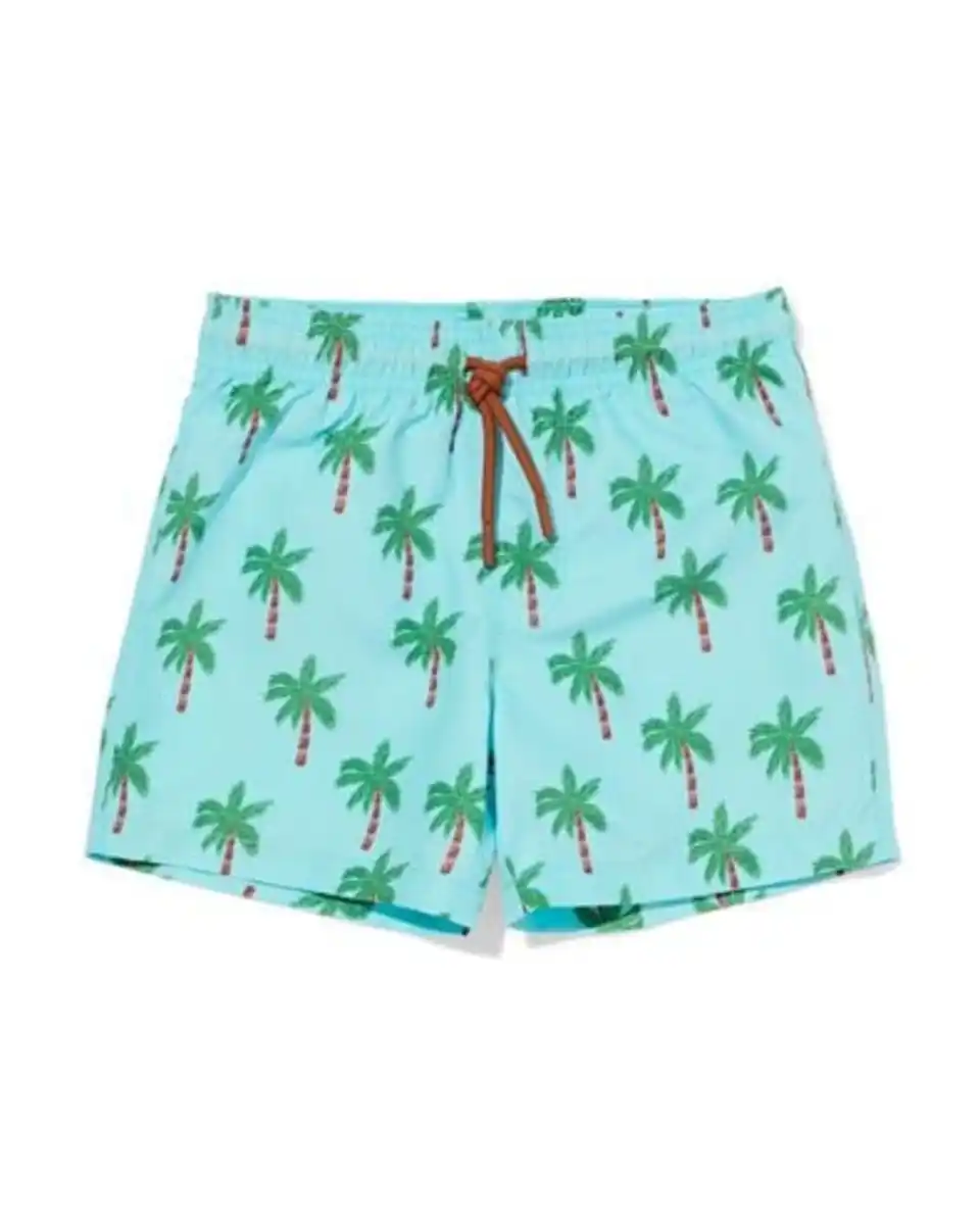 Bild 1 von Kinderbadehose mit Palmen aqua