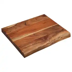 Kesper Servierbrett, Akazie, Holz, Akazie, 40x4x48 cm, FSC 100%, schnittfeste Oberfläche, Küchenzubehör, Schneidebretter