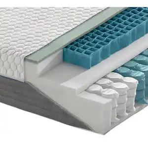 Novel Gel-Taschenfederkernmatratze, Grau, Weiß, Textil, H3, rechteckig, 80x220 cm, Austria Gütezeichen, Made in Austria, Oeko-Tex® Standard 100, Bezug abnehmbar/waschbar, optimale Belüftung, alte