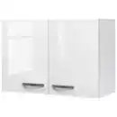 Bild 1 von FlexWell Küchenoberschrank, Weiß, Weiß Hochglanz, Metall, 1 Fächer, einzeln stellbar, 80x54.8x32 cm, Made in Germany, individuell planbar, Zusatzausstattung erhältlich, hängend, Küchen, Küche