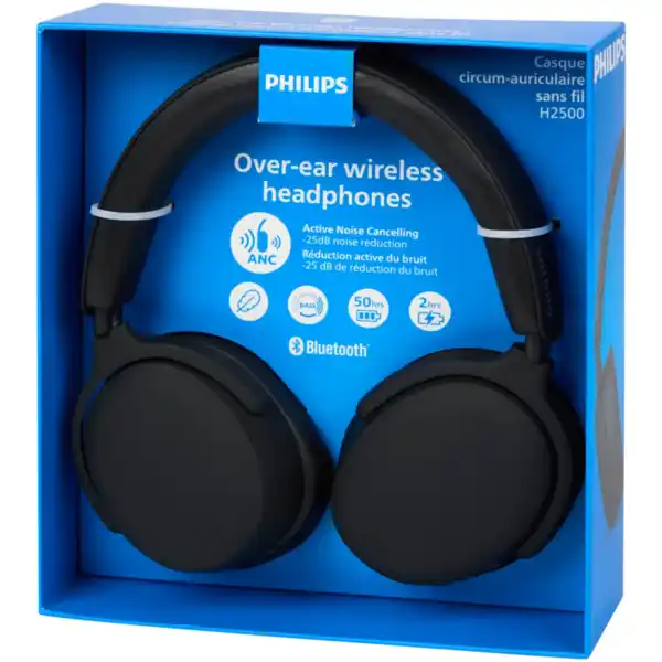 Bild 3 von Philips Kabelloser Over-Ear-ANC-Kopfhörer H2500