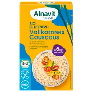 Alnavit frei von Bio Vollkornreis Couscous 300g