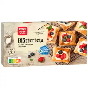 REWE Beste Wahl Blätterteig 450g