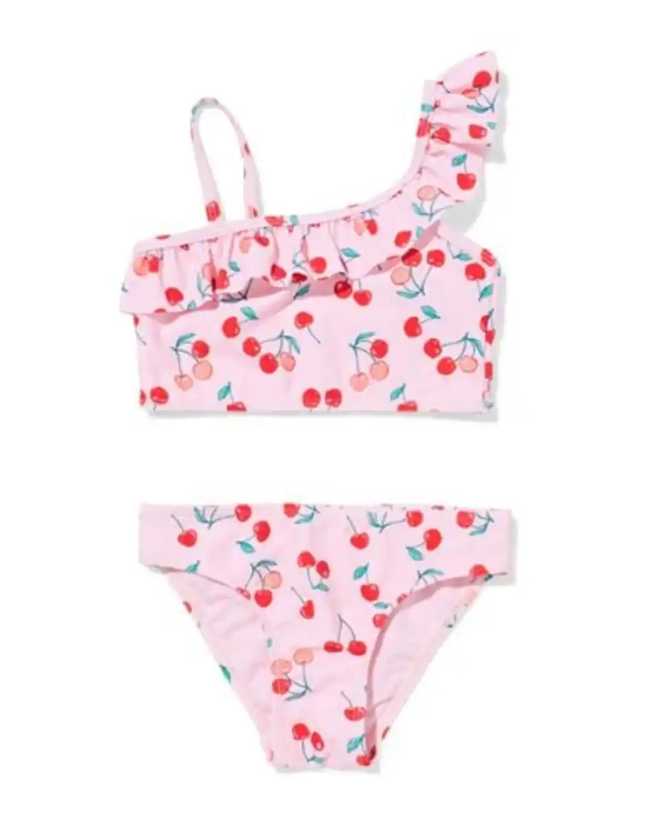 Bild 1 von Kinderbikini mit Kirschen rosa
