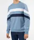 Bild 1 von Sweatshirt mit Kontraststreifen, hellblau